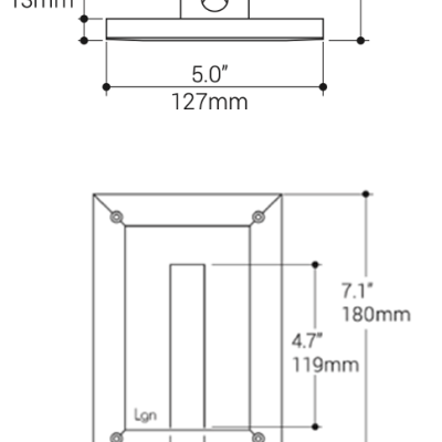 vanilla-gypsum trimless steplight- long-cartoon