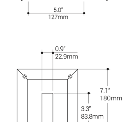 vanilla-gypsum trimless steplight- short-cartoon